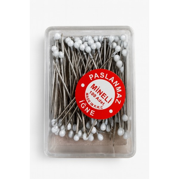 Paslanmaz Beyaz Mineli İğne